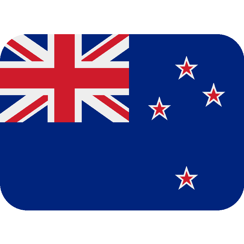 Sticker Flag: New Zealand