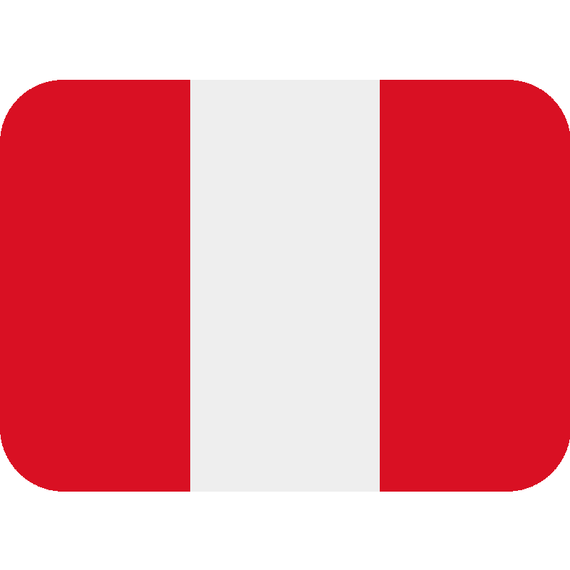 Sticker Flag: Peru