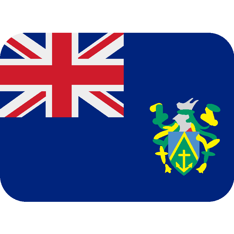 Sticker Flag: Pitcairn Islands