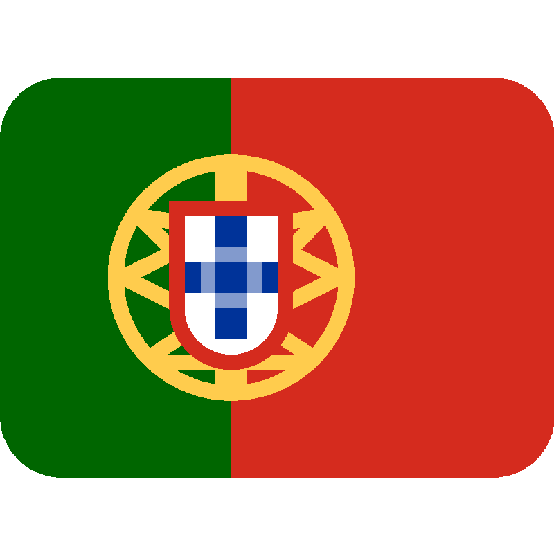 Sticker Flag: Portugal