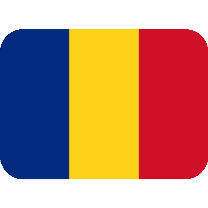 Sticker Flag: Romania