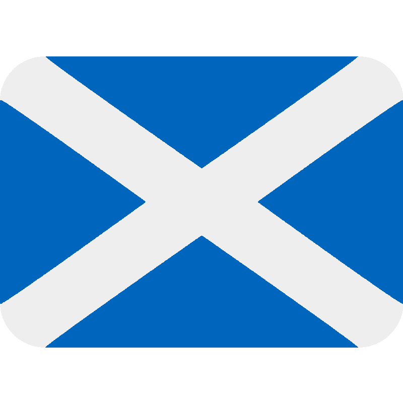 Sticker Flag: Scotland