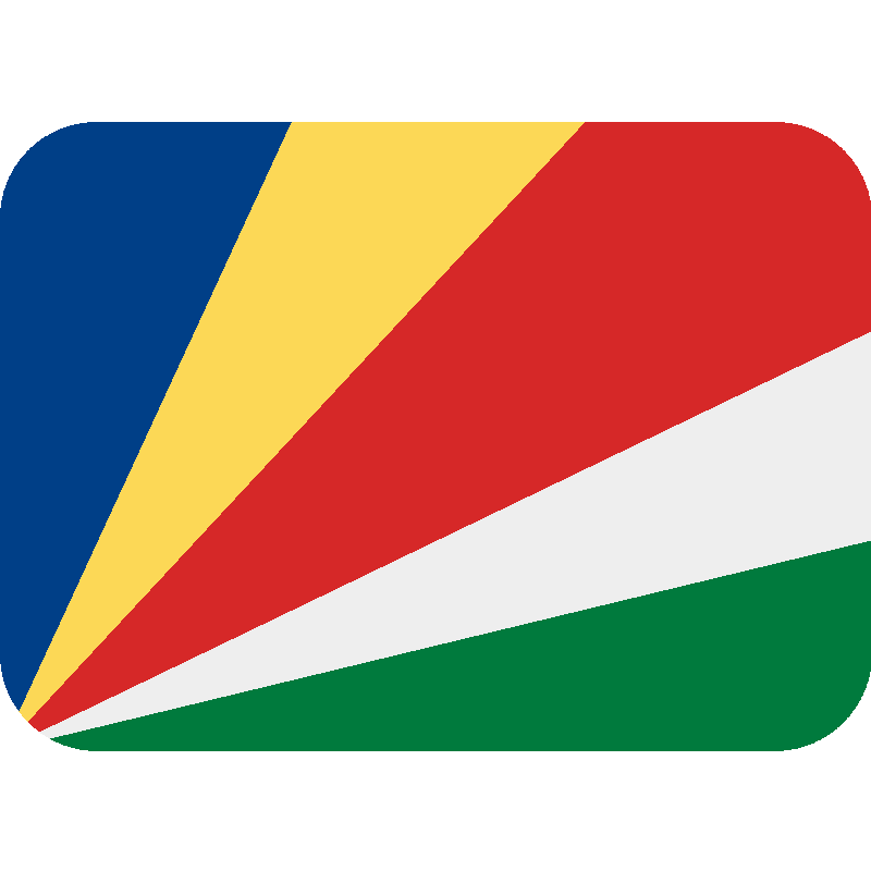 Sticker Flag: Seychelles