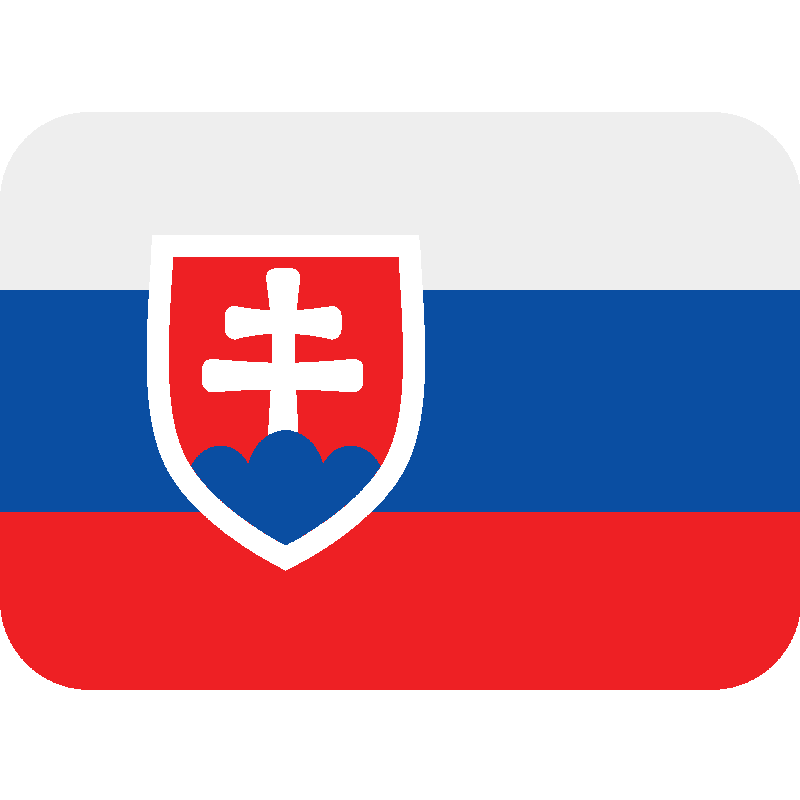 Sticker Flag: Slovakia