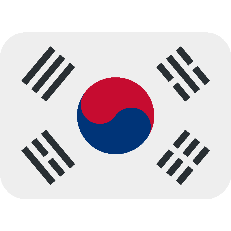 Sticker Flag: South Korea