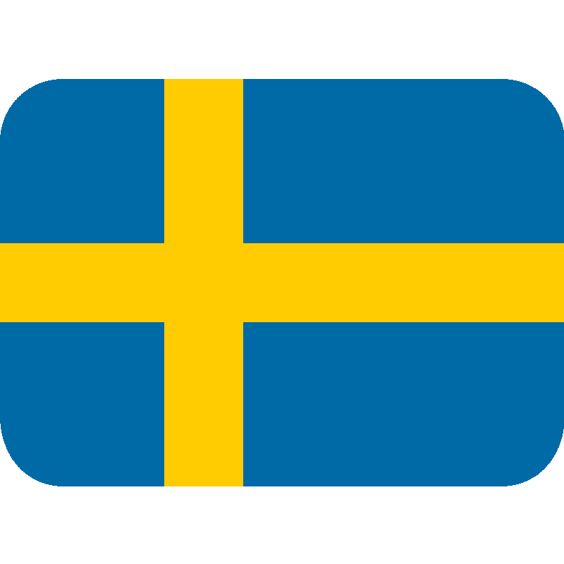 Sticker Flag: Sweden