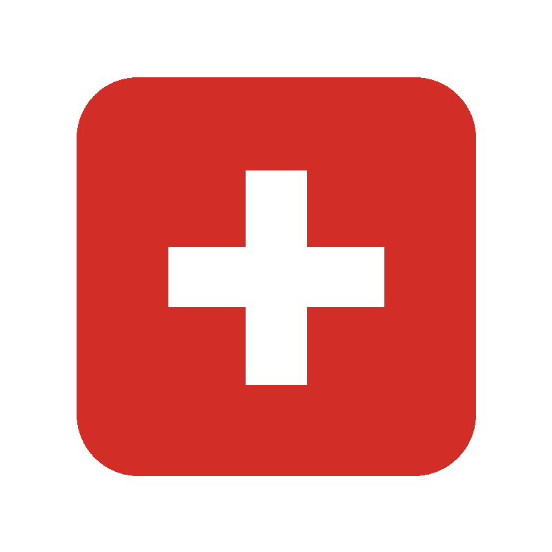 Sticker Flag: Switzerland