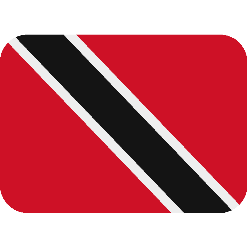 Sticker Flag: Trinidad & Tobago