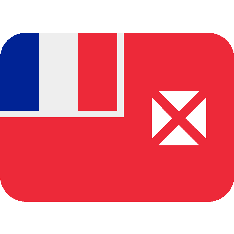 Sticker Flag: Wallis & Futuna