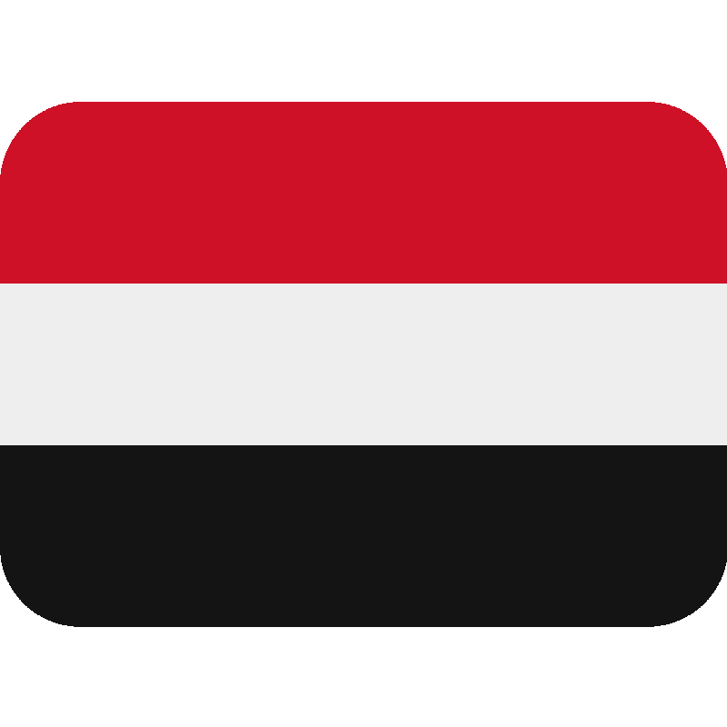 Sticker Flag: Yemen