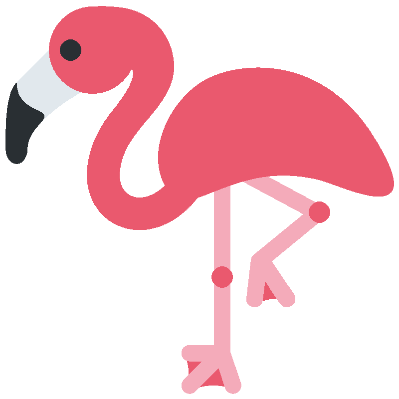 Sticker Flamingo