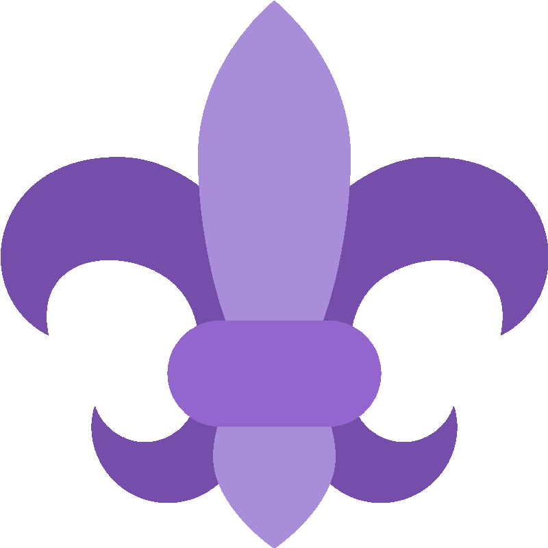 Sticker Fleur-de-lis