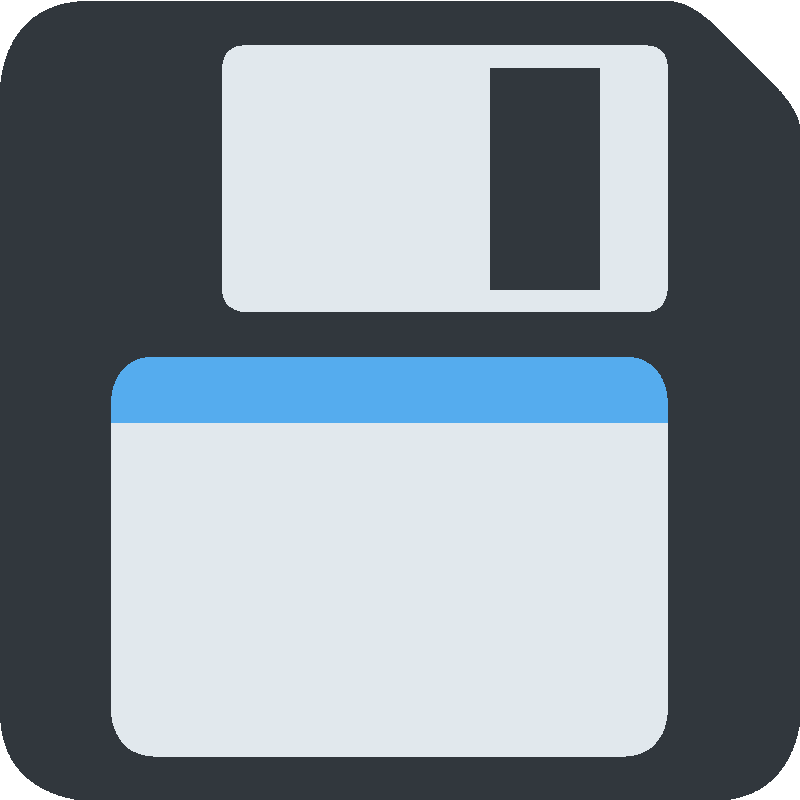 Sticker Floppy Disk