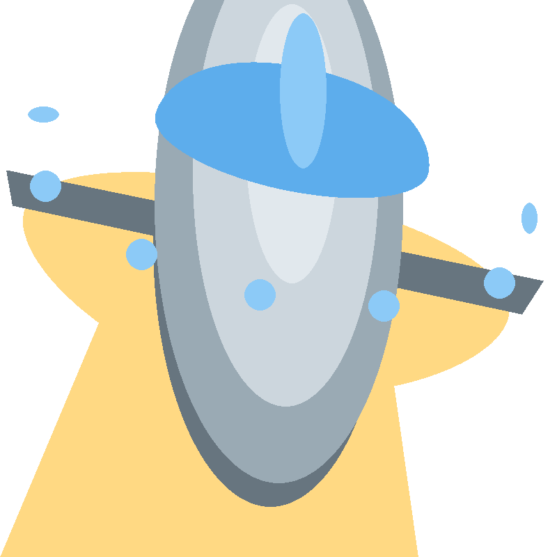 Sticker Flying Saucer