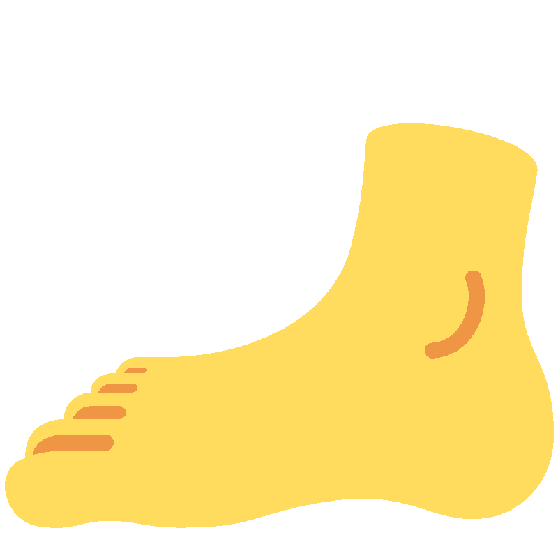 Sticker Foot