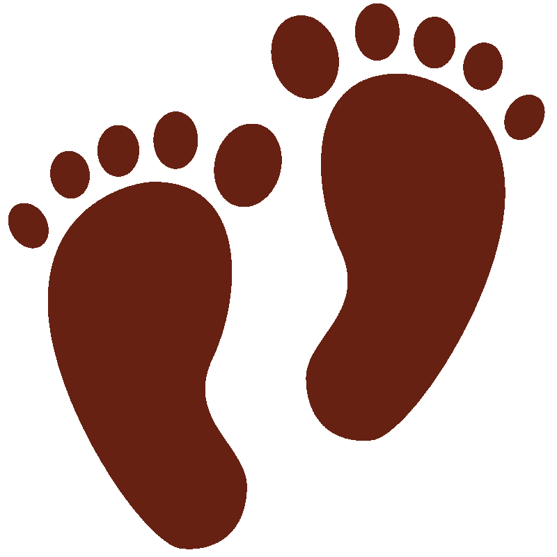 Sticker Footprints