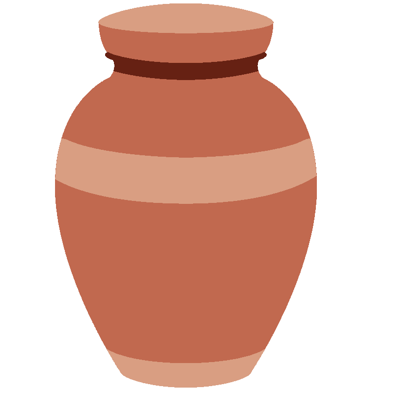 Sticker Funeral Urn