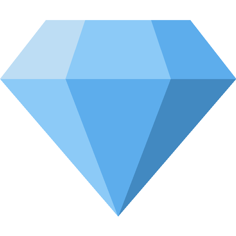 Sticker Gem Stone