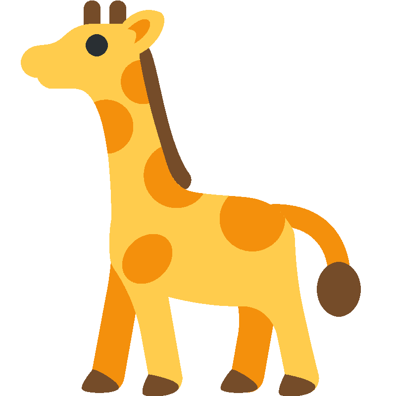 Sticker Giraffe