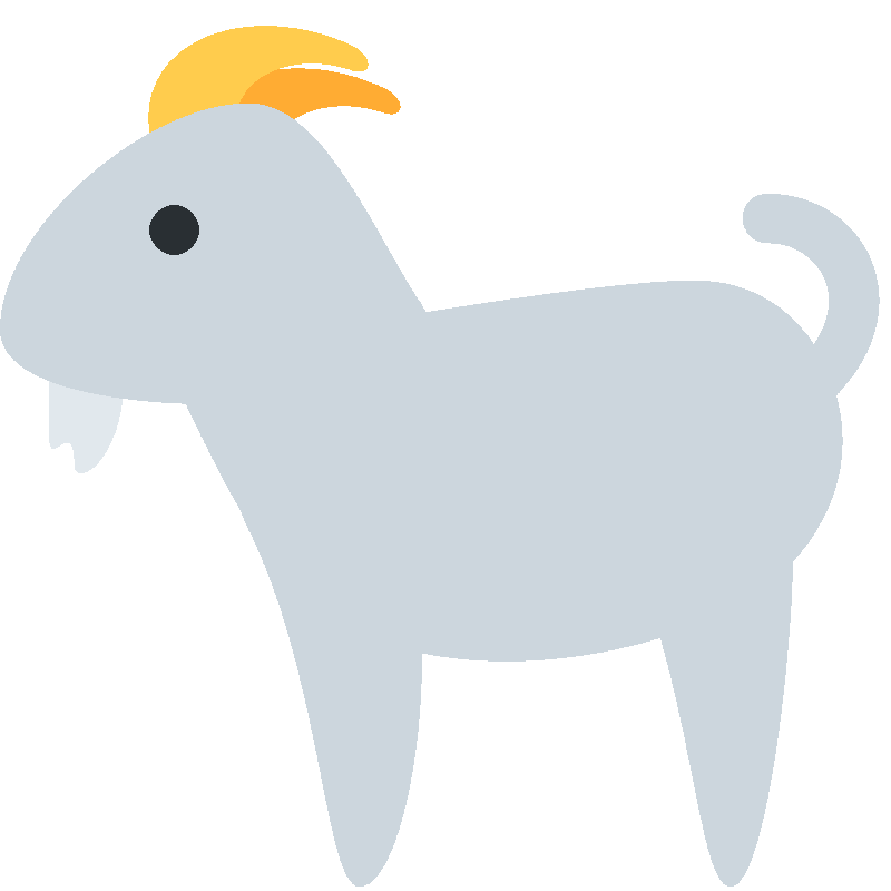 Sticker Goat
