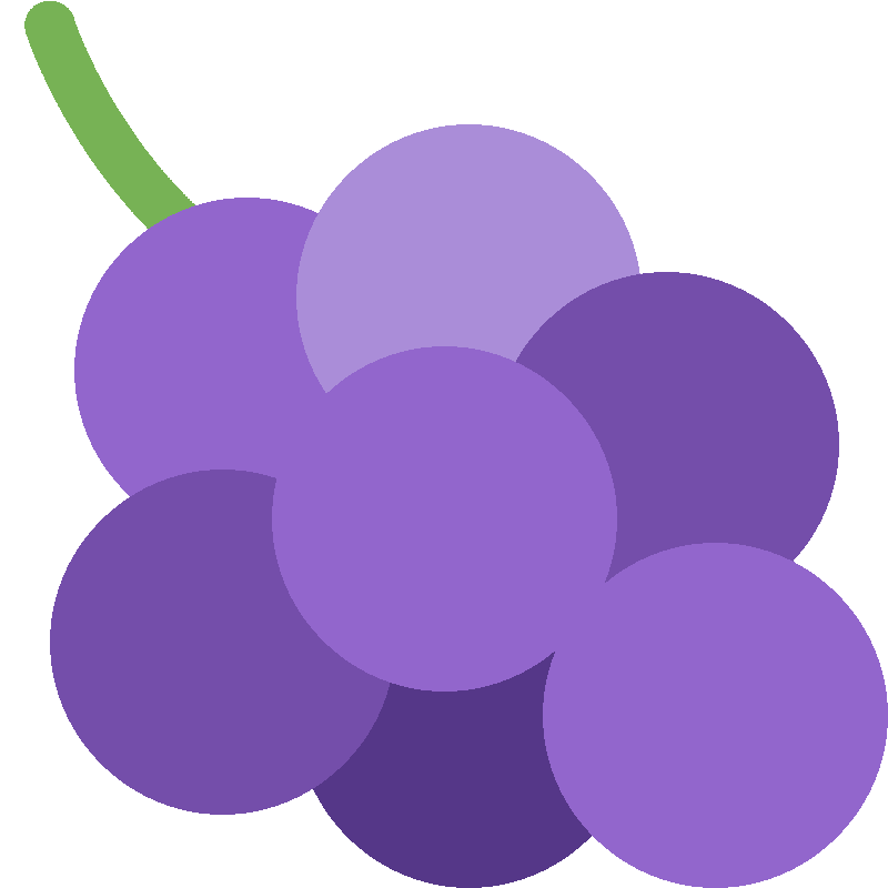 Sticker Grapes