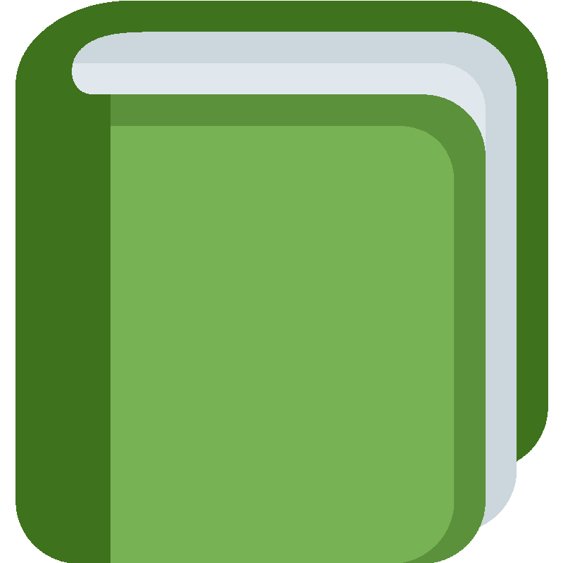 Sticker Green Book