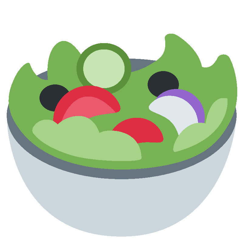 Sticker Green Salad