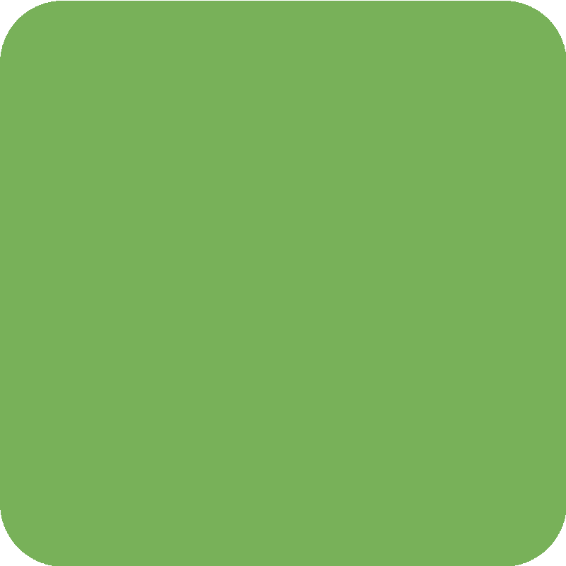 Sticker Green Square