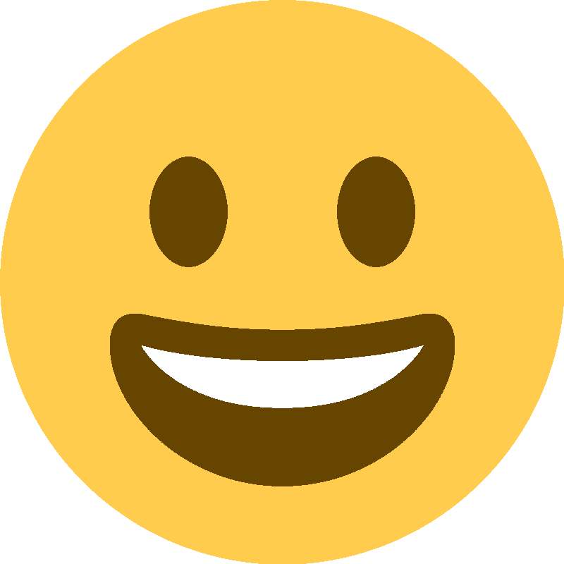 Sticker Grinning Face
