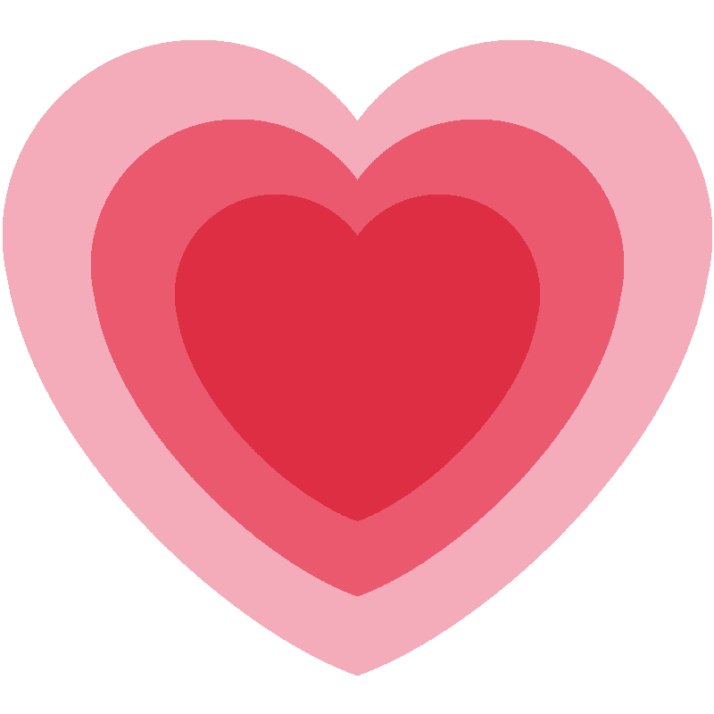 Sticker Growing Heart