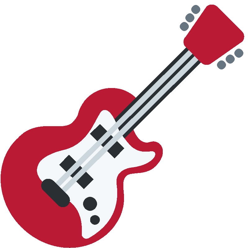 Sticker Guitar