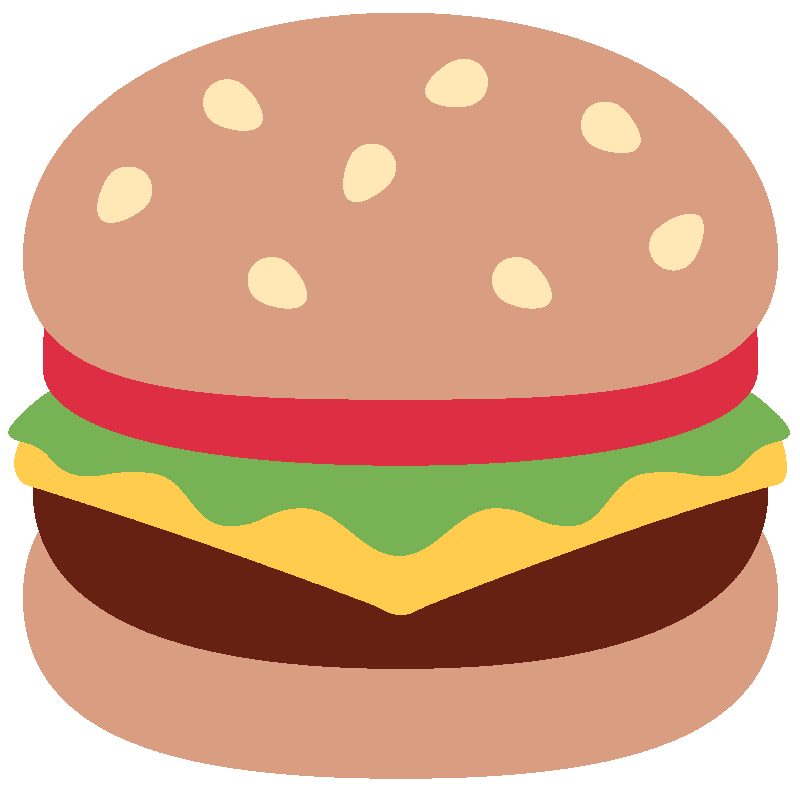 Sticker Hamburger