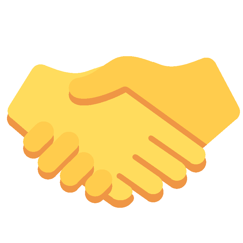 Sticker Handshake