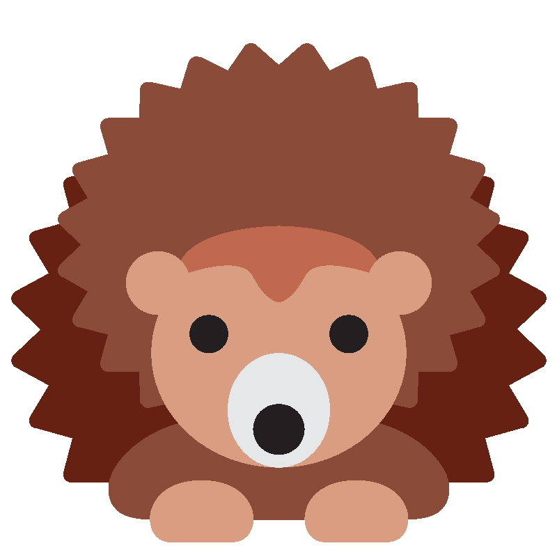 Sticker Hedgehog