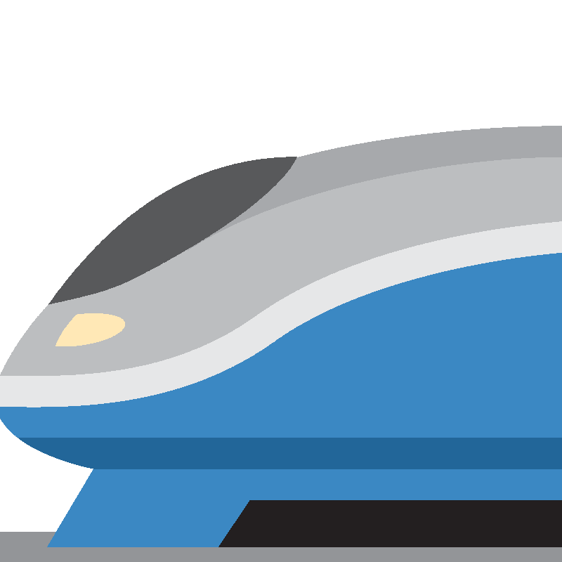 Sticker High-speed Train
