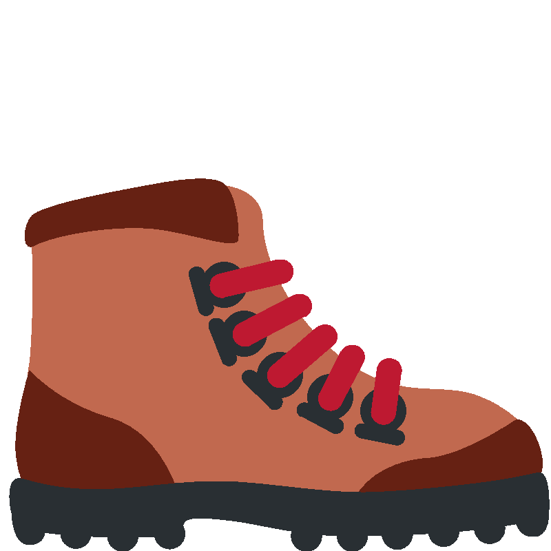 Sticker Hiking Boot