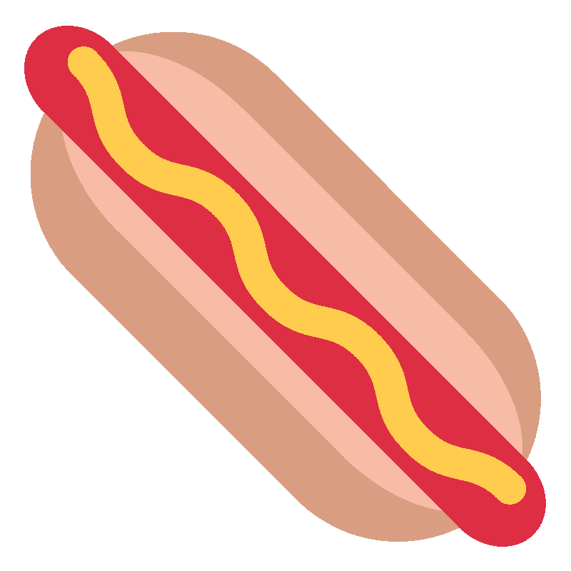 Sticker Hot Dog