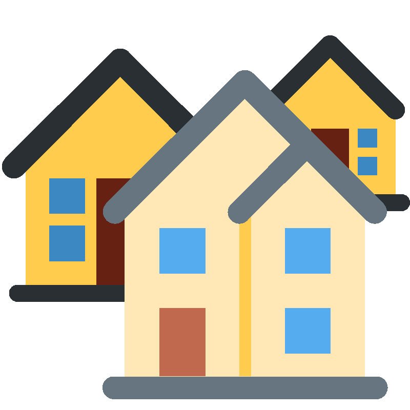 Sticker Houses