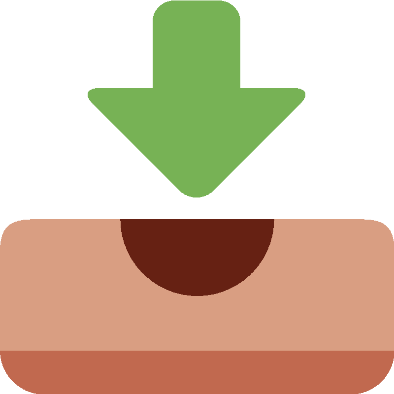 Sticker Inbox Tray