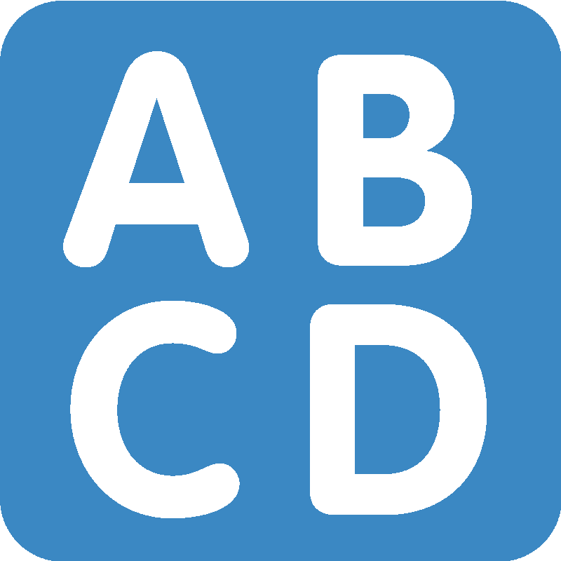 Sticker Input Latin Uppercase