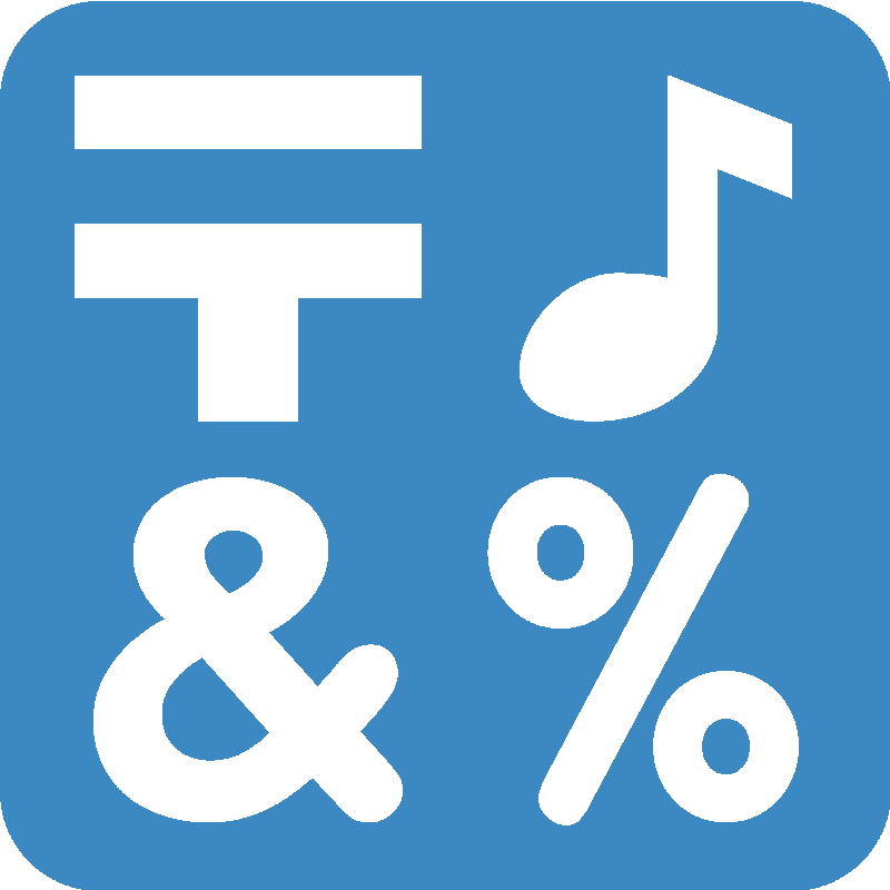 Sticker Input Symbols