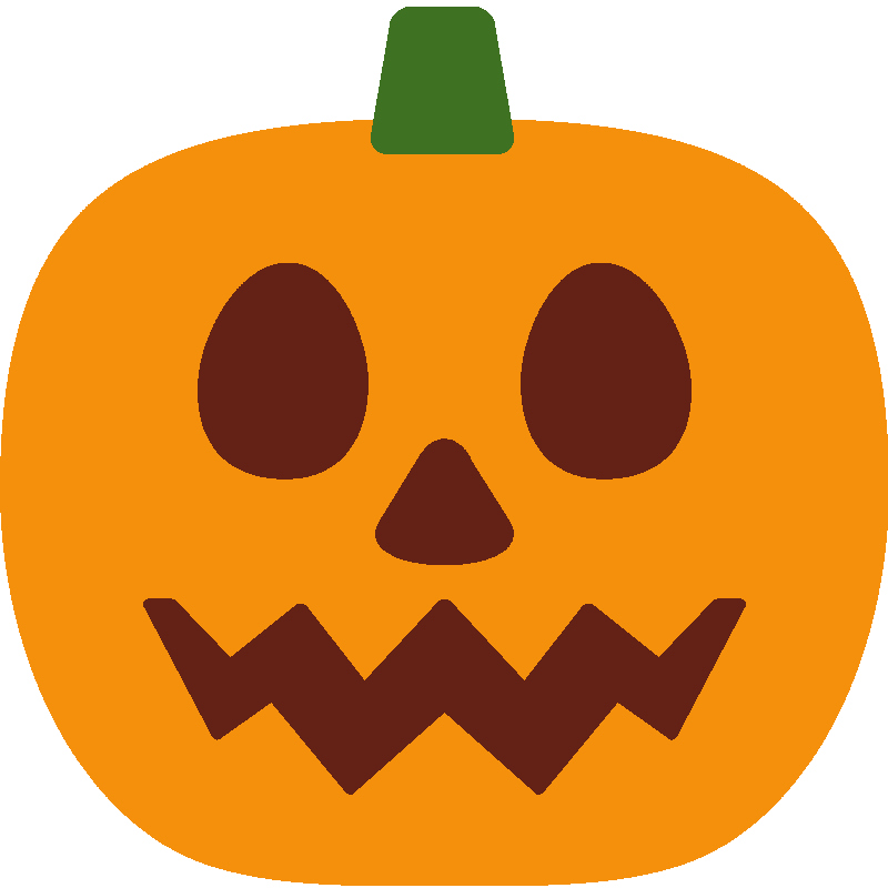 Sticker Jack-o-lantern