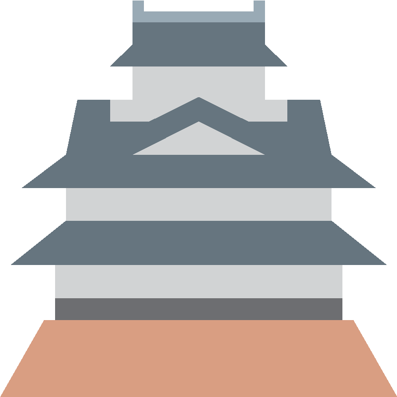 Sticker Japanese Castle