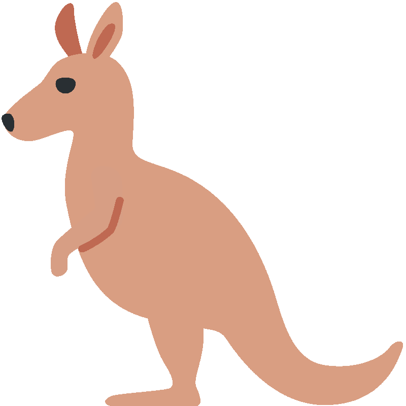 Sticker Kangaroo
