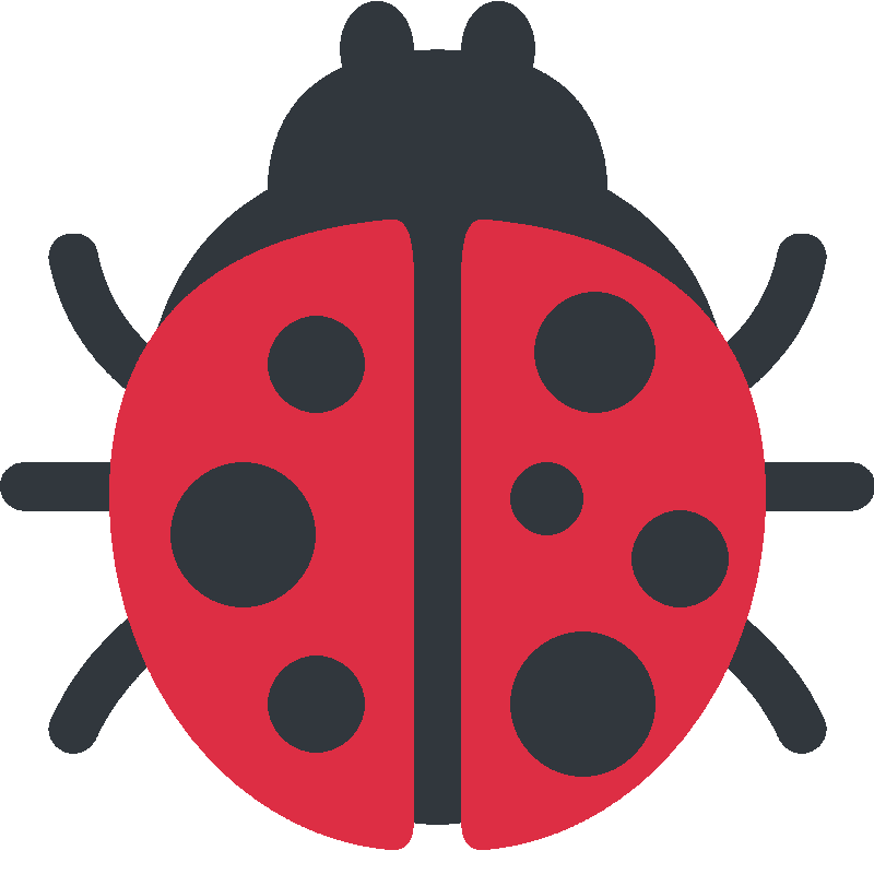Sticker Lady Beetle