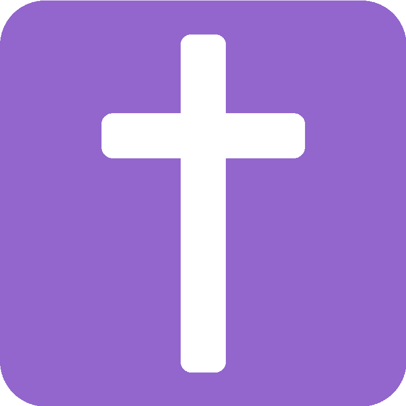 Sticker Latin Cross