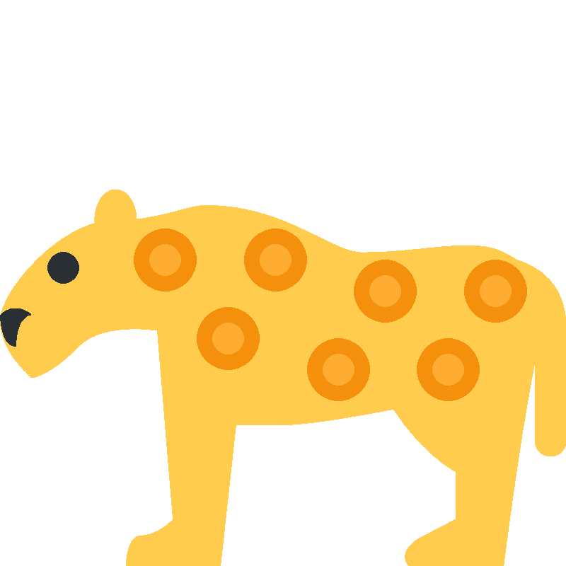 Sticker Leopard