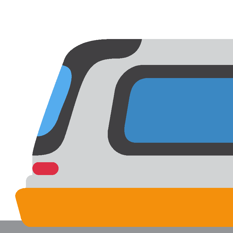 Sticker Light Rail