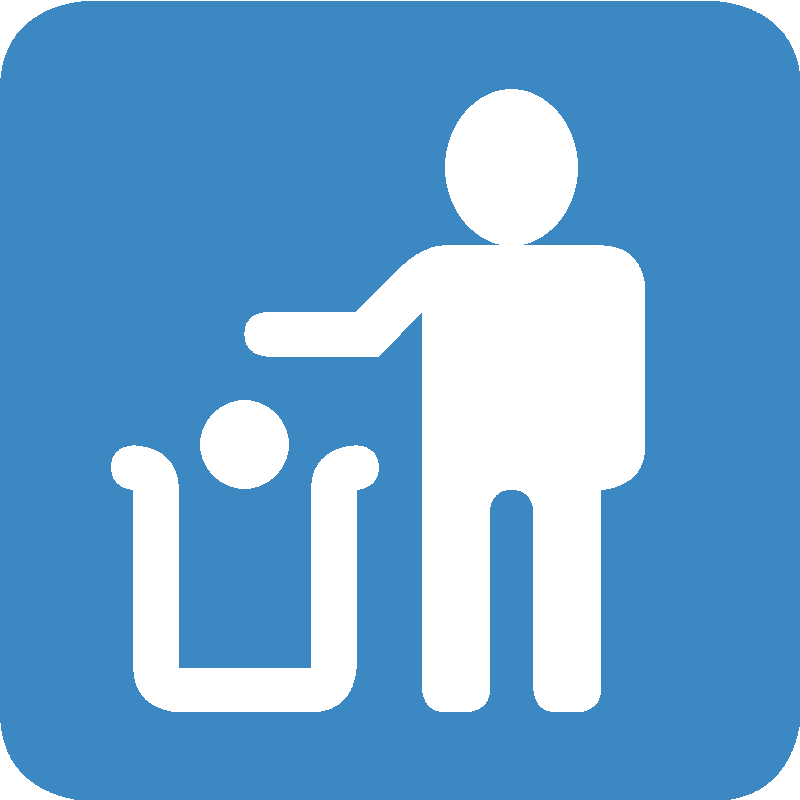 Sticker Litter In Bin Sign
