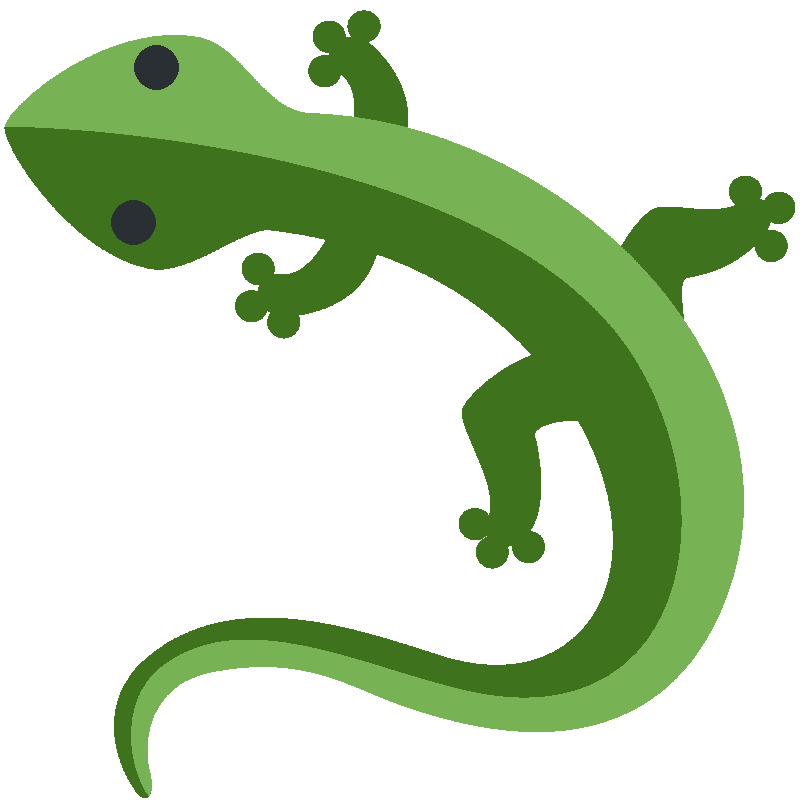 Sticker Lizard